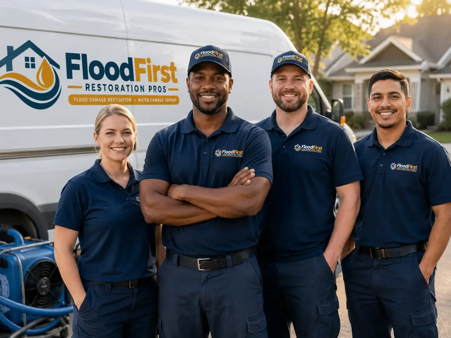 Flood Damage Restoration company in Pentress, WV